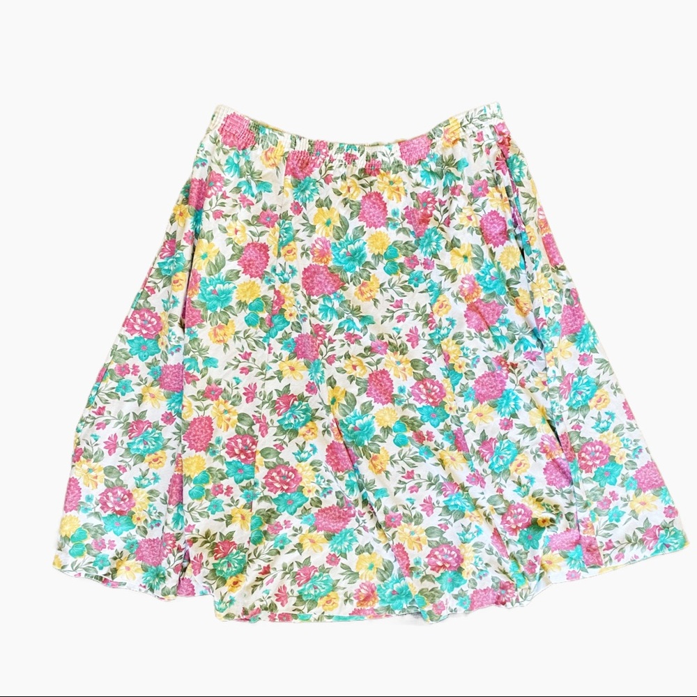 Vintage Floral Skirt